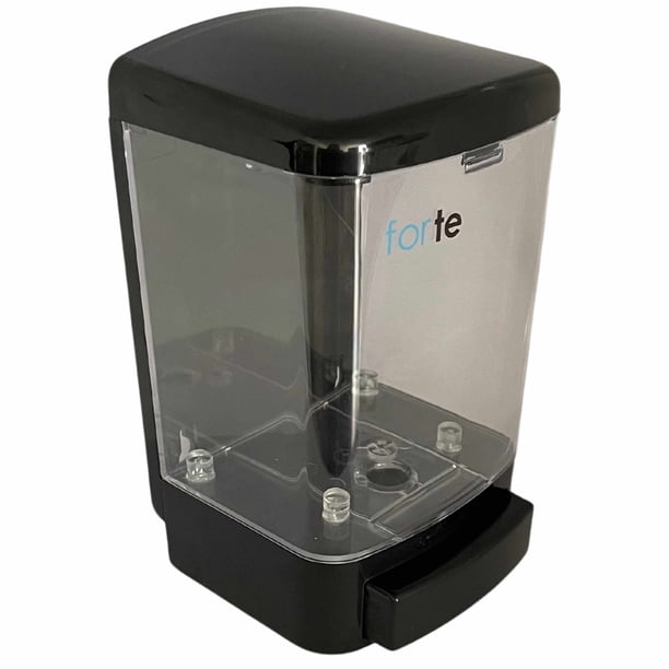 Dispensador de Gel Antibacterial Forte GUSTAMAR-F2642-NT Negro con Transparente
