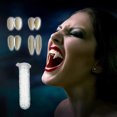 thumbnail image 1 of GUANGHONG Ensemble de 8 Dents Décoration de Cosplay de Fête d'Halloween, 1 of 8