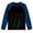 Blue, variant on Color Block Fleece Sweatshirts for Women, Crewneck Long Sleeve Basic Tees, Women'sSize S-2XL