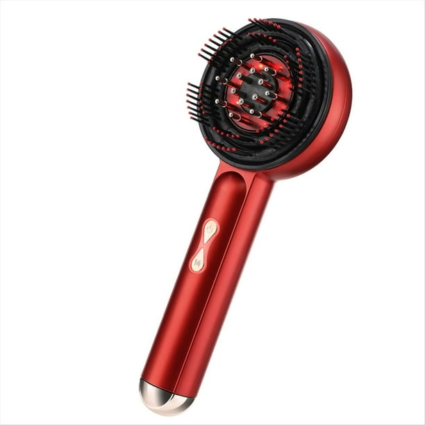 Peine de Masaje Eléctrico para Cabeza. Peine de Masaje Eléctrico con Microcorriente. Peine de Líquido Conductor para Cabeza. Adecuado para Masaje de Cabeza A