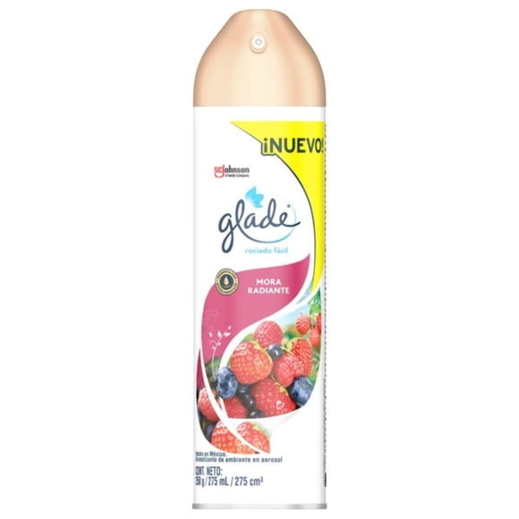 Aromatizante en aerosol Glade Mora Radiante 275 ml