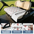 thumbnail image 4 of Valentine's Day Romance Golf Cart Seat Cover 51"x31" Microfiber Towel Blanket for Front Bench Fits Many Brands, 4 of 8