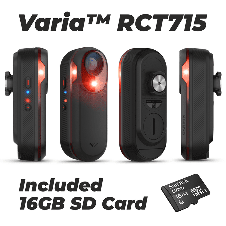 Garmin Varia RCT715 Bike Computer with Tail Light, Cycling
