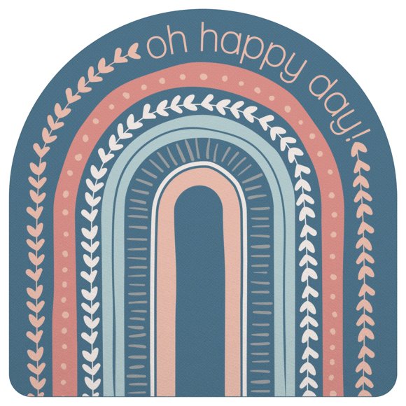 Karma Gifts, Stickers, Pack of 12, 3 inch, Rainbow