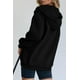 thumbnail image 3 of Sudadera con capucha PRETTYGARDEN 2025 con cremallera Y2K negra XXL para mujer, 3 of 8