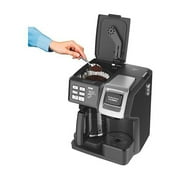 Hamilton Beach FlexBrew Black Finish 12-Cup and Single Serve Coffee Maker