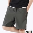 thumbnail image 2 of KICILVS Boys Quick Dry Shorts for Outdoor Sports Drawstring Summer Shorts with Zipper Pocket Lightweight Active Wear 7-19 Years, 2 of 9