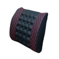 thumbnail image 2 of 2PCS Electronic Massage Pillow & Seat Cushion Back Massager, Heated Vibration, for Car/Chair, with Adapter, Full Body Use, 2 of 6