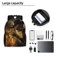 thumbnail image 6 of Horror Freddy Krueger Backpacks Lightweight Bookbags Casual Daypack For Travel Work Hiking, 6 of 8