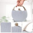 thumbnail image 5 of MMYGU Women Evening Bag Glitter Clutch Bag Bridal Wedding Purse Sparkly Handbag, 5 of 7