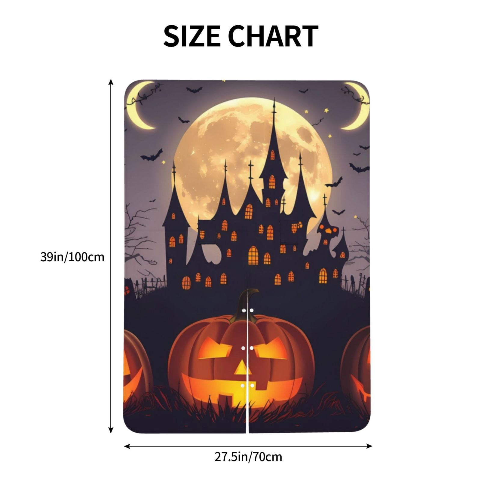 Car Seat Cover Baby - Halloween Haunted Pumpkin Castle Breathable Infant Car Seat Cover for Baby Carseat, Lightweight Comfort Baby Essentials Must Haves Newborn Stuff for Girl Boy
