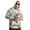 Light Gray_005, variant on Domuza Hooded Sun Shirts for Men UPF 50+ Fishing Blouses Long Sleeve UV Rash Guard Cooling Lightweight Hoodies with Mask Royal Blue 3XL