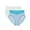 HALOGEN BLUE SPOTS/WHITE, variant on Kindly Yours Women's So Comfy Crossover Waist High Cut Panties, 2-Pack, Sizes XS-XXXL