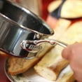 thumbnail image 3 of Hestan NanoBond 3-quart Titanium Stainless Steel Saucepan, 3 of 7