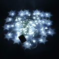 thumbnail image 4 of Bleu Guirlandes Lumineuses Rideau, Rideau Lumière, LED Etoilée, LED string light, 96erLED 3.5M Guirlande d'Eclairage,Guirlande LED décoration de Fenêtre, Noël, Anniversaire, Patio, 4 of 5