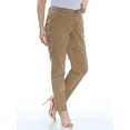 thumbnail image 3 of I.N.C Womens Skinny Casual Chino Pants, Brown, 14, 3 of 4