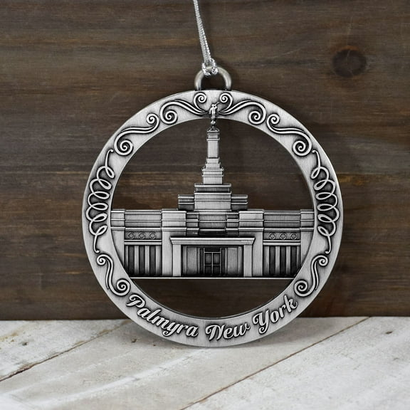 Palmyra Temple Antique Silver Zinc Alloy Ornament by Ringmasters