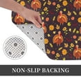 thumbnail image 6 of Pofeuu Turkey Bird Print Flannel Doormats Rug16"x24"Rug Washable Doormats Indoor Outdoor Rugs for Layered Front Door Mats, Porch, Kitchen, Entryway, 6 of 7