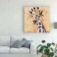 thumbnail image 3 of Trademark Fine Art 'Klimt Giraffe I' Canvas Art by Victoria Borges, 3 of 4