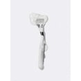 thumbnail image 3 of Flamingo Razors for Women, 1 Women's Razor Handle (Chrome), 5 Blade Razor for Women with Aloe and Shea Butter Glide Strips, 3 of 10