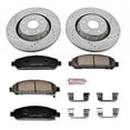thumbnail image 3 of PowerStop Front Z23 Evolution Sport Carbon-Fiber Ceramic Brake Pad and Drilled & Slotted Rotor Kit Fits: TOYOTA Select Models K5865, 3 of 10