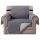 thumbnail image 1 of Funda de poliéster lavable para sillón reclinable Tainini, color gris, 1 of 8