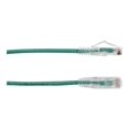 thumbnail image 3 of Black Box Slim-Net - Patch cable - RJ-45 (M) to RJ-45 (M) - 10 ft - UTP - CAT 6a - booted, molded, stranded - green, 3 of 3