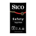thumbnail image 1 of Condones Sico Safety seguridad 3 pzas, 1 of 4