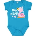 thumbnail image 3 of Inktastic New to the Flock Cute Baby Flamingo Boys or Girls Baby Bodysuit, 3 of 5