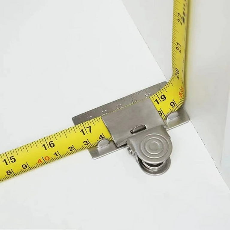 BE-TOOL 1PCS Measuring Tape Clip Stainless Steel Measuring Scale
