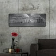 thumbnail image 6 of Luxe Metal Art 'Detroit Skyline Panorama 4' by Monte Nagler, Metal Wall Art, 48"x16", 6 of 9