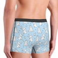 thumbnail image 4 of Kdxio Men's Boxer Briefs with Rabbit And Bird Print - Comfortable and Breathable Underwear for Everyday Wear, 4 of 7