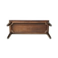 thumbnail image 5 of International Concepts Shaker Styled Bench in Rich Mocha, 5 of 7