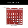 thumbnail image 5 of Lerpwige Lightweight Bolt Thread Checker Identifier Board for Home Workshop Organization, 5 of 8
