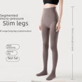 thumbnail image 2 of Leggings de pierna fina a presión para mujer, ropa exterior de primavera y otoño, pantimedias largas, pantalones cálidos de cintura alta gruesos con forro polar para otoño e invierno, 2 of 5