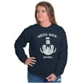 thumbnail image 4 of Classic Video Game Mega Man RockMan Unisex Plus Size Sweatshirt Brisco Brands 2X, 4 of 5