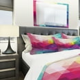 thumbnail image 4 of Designart Ensemble de Literie Moderne 'Abstract Colory Pattern' - Housse de Couette et Couvre-Oreillers, 4 of 4