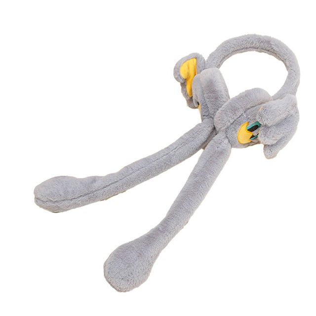 Orejeras de invierno de un solo sexo con orejas de salto activas, diadema de conejo, lindas orejeras de felpa Ormromra CPB-YY239-5
