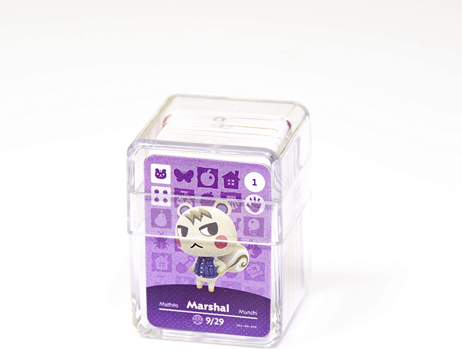 lite 24 Pcs ACNH NFC Tag Game Cards for Animal Crossing New Horizons with Crystal Case Switch 