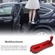 thumbnail image 4 of Estribos universales para coche, puerta Exterior SUV, pedales plegables de aleación de aluminio, peldaños para equipaje en la azotea, puerta para automóvil, Rojo sidaley  VI001594-03B, 4 of 6