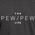 thumbnail image 3 of CafePress - The Pew Pew Life T Shirt - Men's Classic Graphic Cotton T-Shirt, 3 of 4