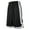 Black/white, variant on Toptie Big Boys Youth Soccer Short, 8 Inches Running Shorts with Pockets-Blue/White-XS/ 6