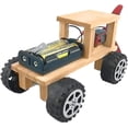 thumbnail image 1 of Madera Diy energía eólica eléctrica ciencia física experimento juguete chico niños física aprendizaje ciencia, 1 of 5