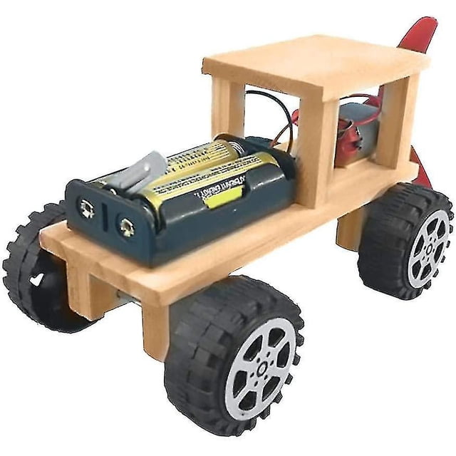 Madera Diy energía eólica eléctrica ciencia física experimento juguete chico niños física aprendizaje ciencia