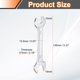 thumbnail image 2 of Llave de doble extremo abierto Uxcell 10 mm x 15 mm Llave en U métrica, 2 of 7