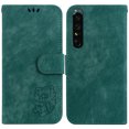 thumbnail image 2 of Compatible with Sony Xperia 1 IV Embossed Cute Tiger Flip Folio Wallet Case Card Pocket Holder Cover, 2 of 5