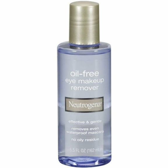 Neutrogena Oil-Free Gentle Eye Makeup Remover Liquid, 5.5 oz, 6 Pack