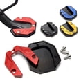 thumbnail image 2 of 1PC Universal Motorcycle Kickstand Extender Foot Side Stand Extension Pad Plate, 2 of 10