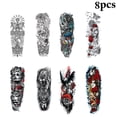 thumbnail image 2 of 8PCS Tattoo Sticker Waterproof Body Art Sticker Temporary Tattoo for Arm Back, 2 of 7