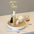 thumbnail image 4 of decorative tray Small round tray Home decorative bathroom tray, 4 of 5